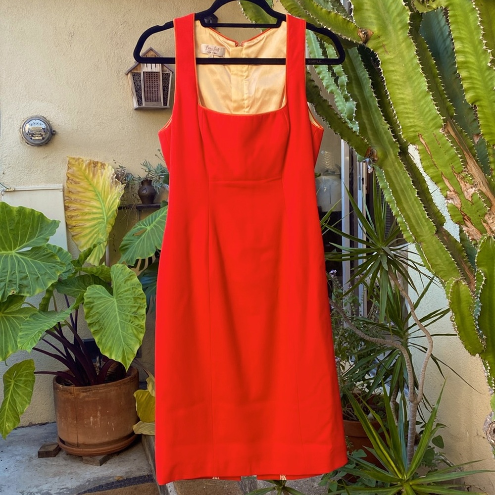 L’Wren Scott Tea Time red Cocktail Dress, EU size 44